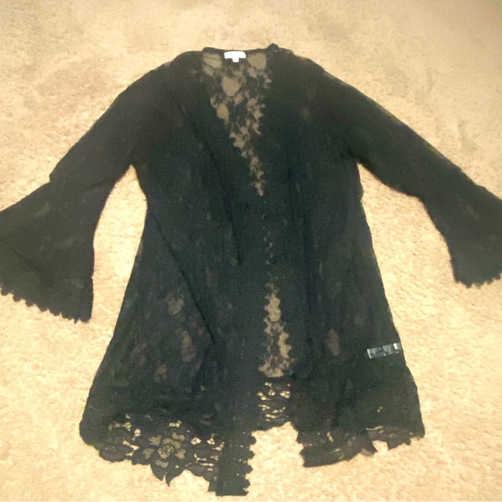 Full Circle Trends Lace Duster